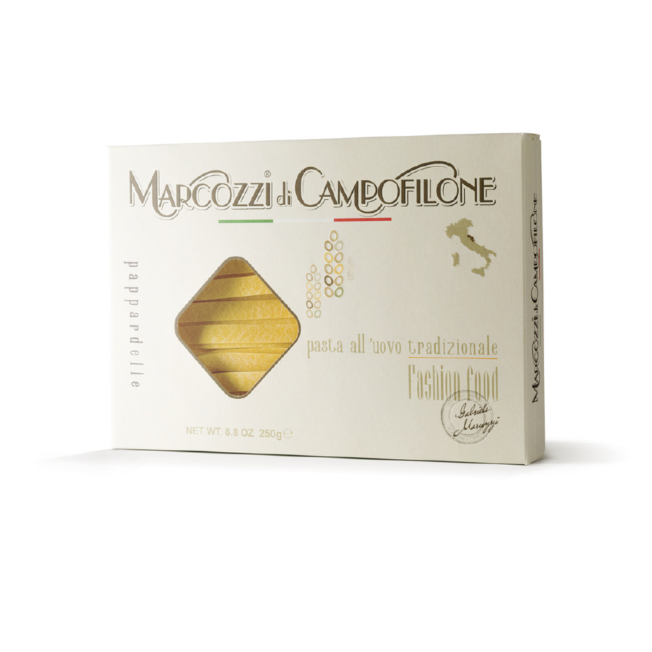 Bronzecut Pappardelle di Campofilone pasta Italian handcrafted